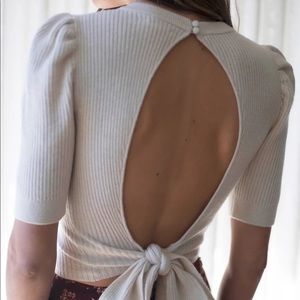 NWT Reformation cashmere Alida Sweater